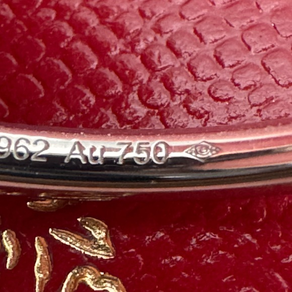 Auth. ✅ Cartier Small WG Half- Pave Juste Un Clou Size 58✨ - Picture 9 of 10